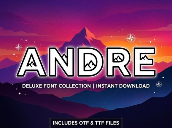 Andre: A Bold Display Font for Campaigns