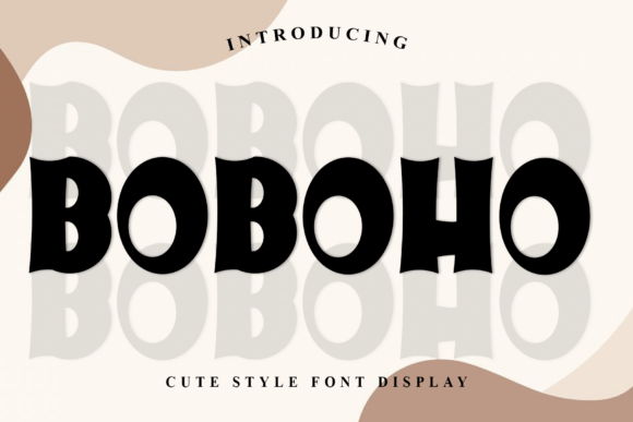 Boboho Typeface: Warmth for Editorial Design