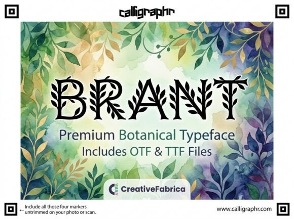 Brant Font: Bold Display Type for Campaigns