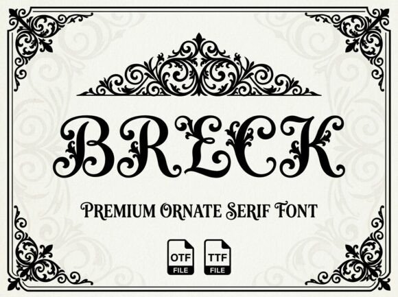 Breck: A Display Font for Editorial Elegance