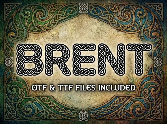 Brent Typeface for Editorial Design