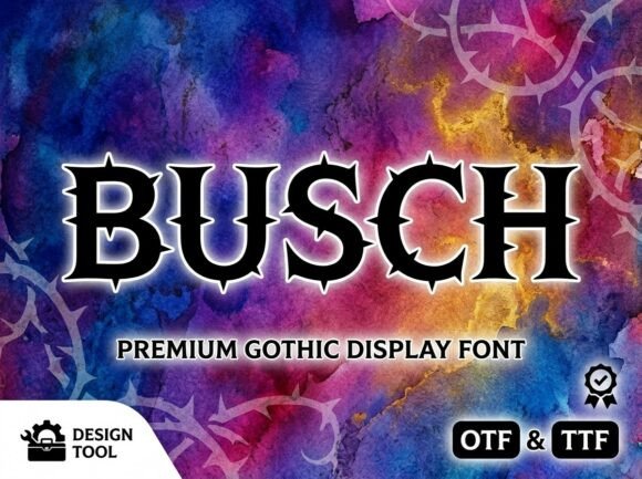 Busch Font: Elevating Small Business Branding
