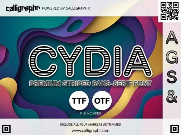 Cydia Font: Playful Geometry for Modern Branding