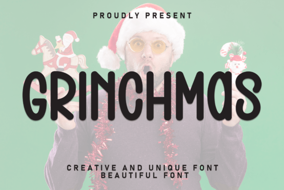 Grinchmas Font for Bold Campaign Headlines