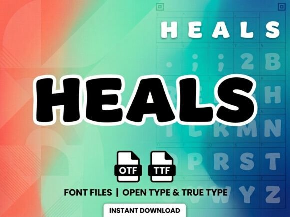 Heals Font: Elevate Your Brand Identity