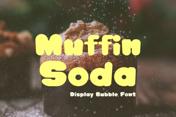 Muffin Soda Font: A Playful Retro Display for Modern Design