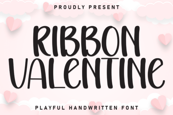 Ribbon Valentine: A Warm Handwritten Display Font for Branding
