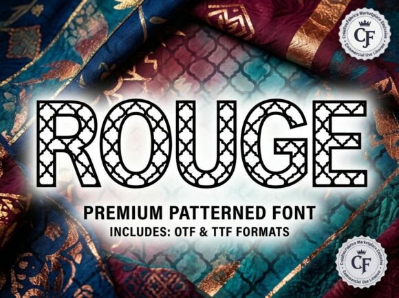 Rouge Typeface: Elevate Your Brand Aesthetic