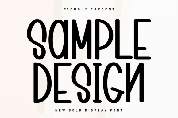 Sample Design Font for Cozy Editorial Layouts