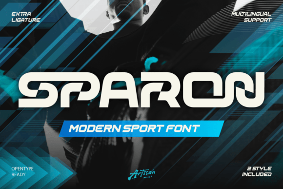Sparon: The Bold Sport Font for High-Impact Campaigns
