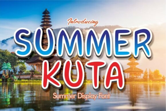 Summer Kuta: A Relaxed Handwritten Typeface
